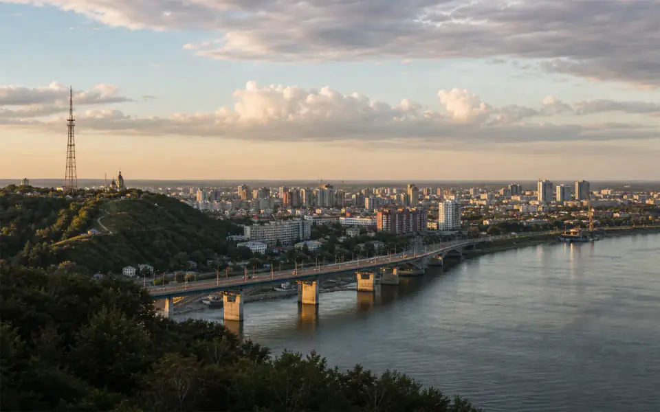 Панорама города Барнаул