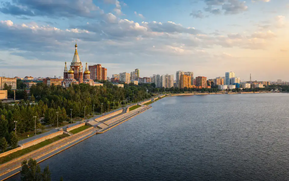 Панорама города Ижевск
