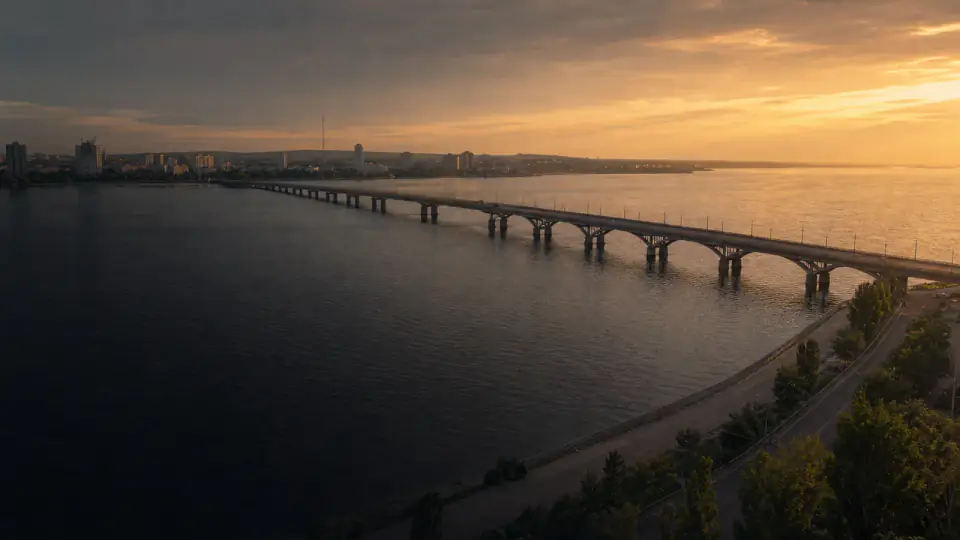 Панорама города Саратов