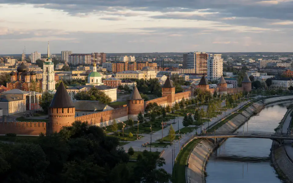 Панорама города Тула