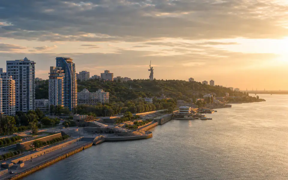 Панорама города Волгоград