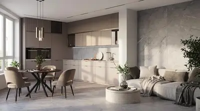 Квартира вторичного рынка после свежего ремонта