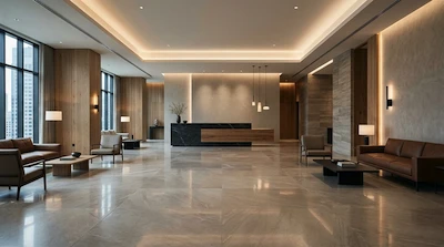 Холл офиса или гостиницы