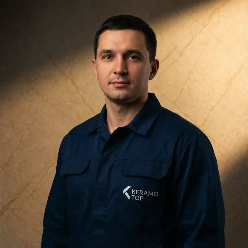 Роман — инженер-плиточник: сложная геометрия и скрытые узлы